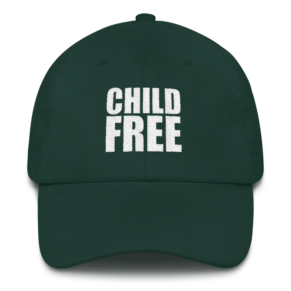 Embroidered Child-Free Cap